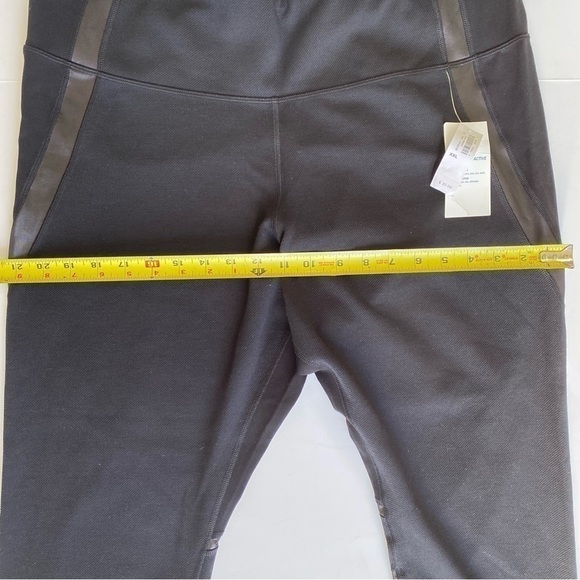 🆕 Old Navy High-Rise 7/8-Length Ponte-Knit Ankle-Zip Street Leggings XXL - Picture 15 of 16